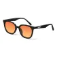 Black Frame with Gradient Pink Lens