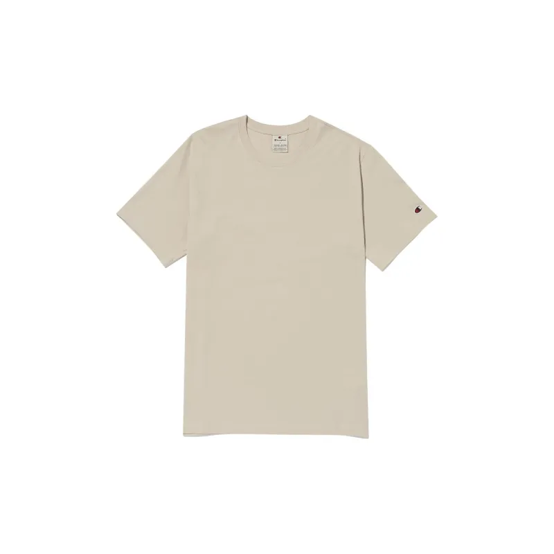 Champion T Shirts Unisex 2 Pack Beige+Black-1