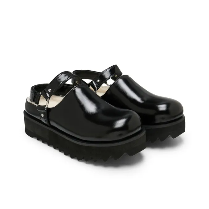 Lost In Echo Outer Platform Height Increasing Double Straps With Hook and Loop Buckle Boots-13