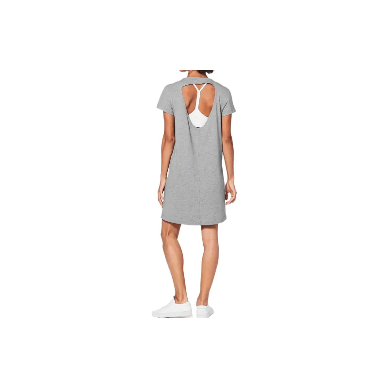 Lululemon Day Tripper Short-Sleeved Dresses Women's Gray-1