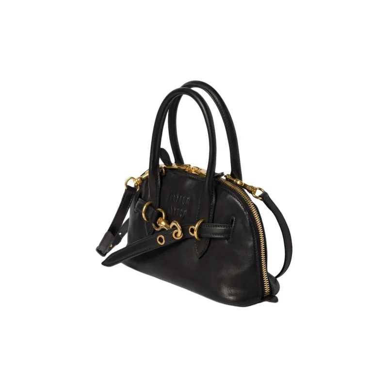 MIU MIU Nappa Leather Shoulder Bag, Crossbody Bag, Handbag Regular Women's Black-1