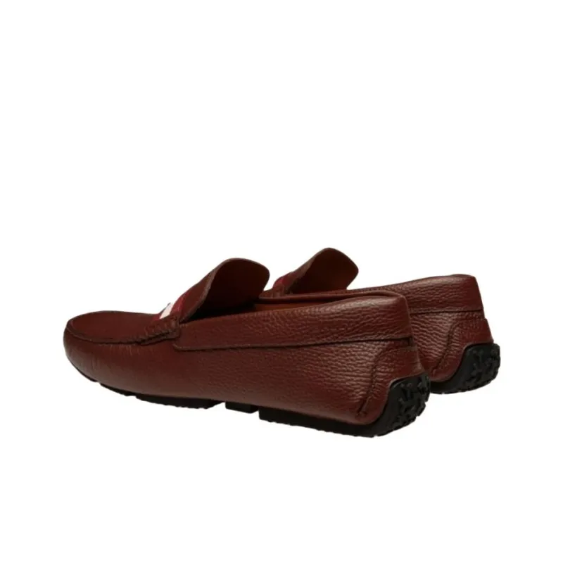 BALLY Pilot Loafers Men's Brown-3