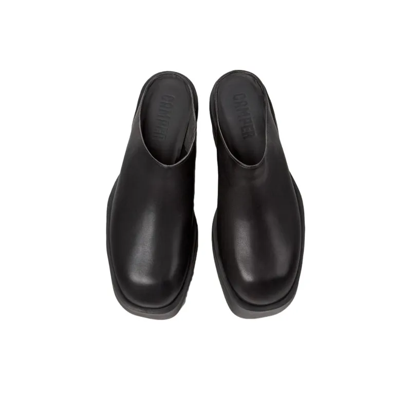 CAMPER Closed Toe Slippers Women's Black-2
