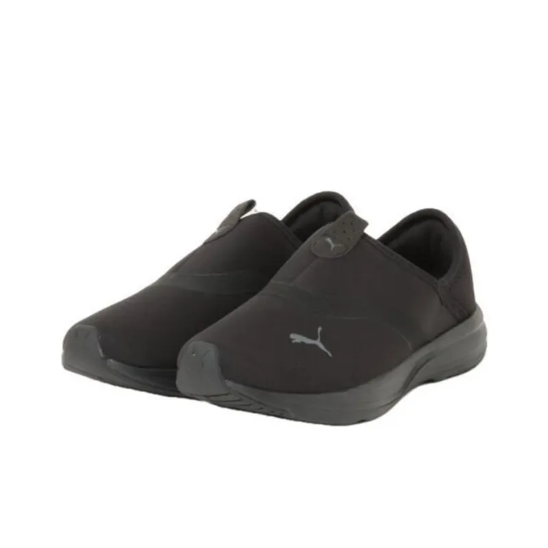 PUMA Comet Anti Slip Wear Resistant Low Top Casual Shoes Unisex Black-3