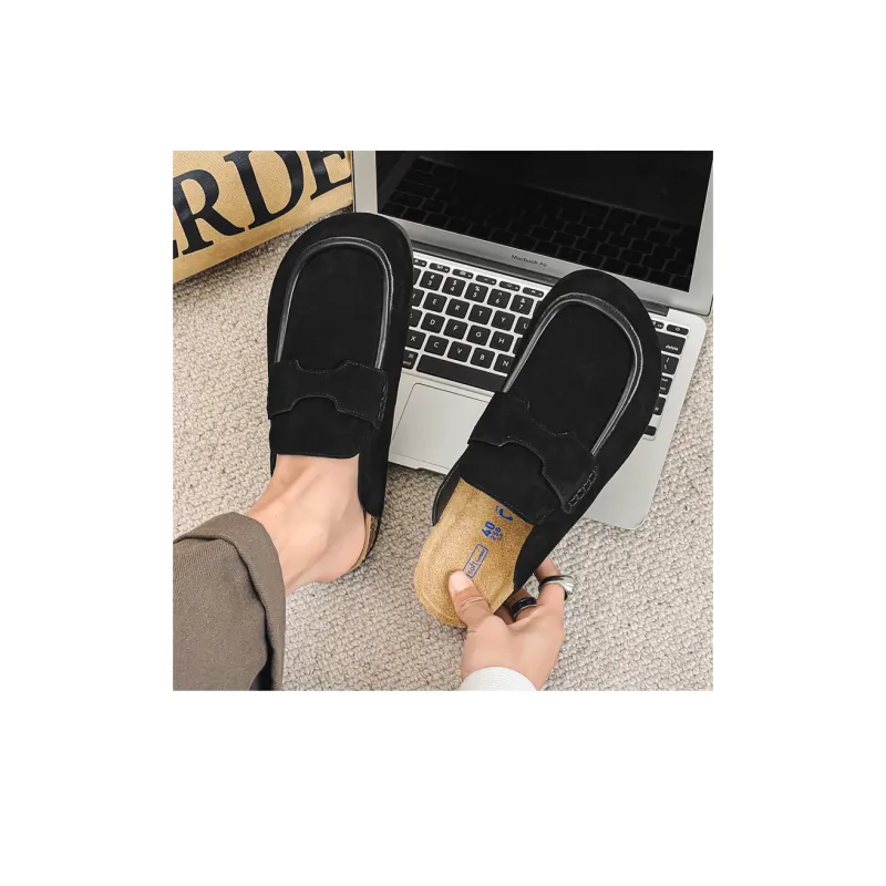 WEISHIBANGWEI Wrap toe Slippers Unisex-12