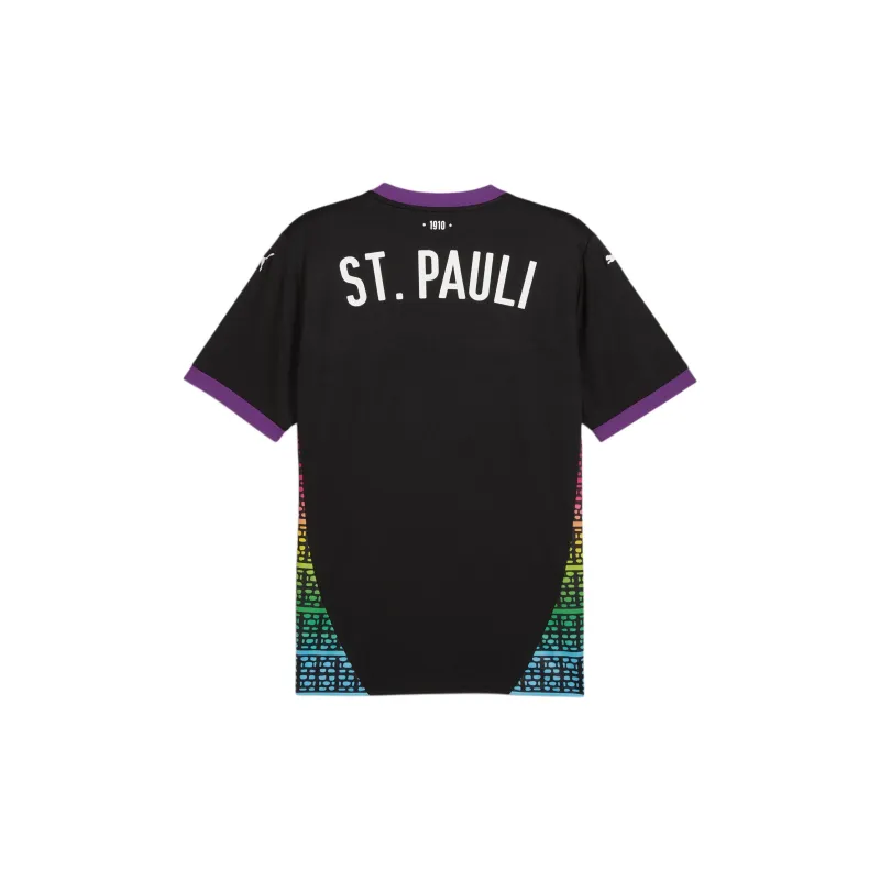 PUMA FC St. Pauli FW24 Third Jersey Soccer Jerseys Men's Black-1
