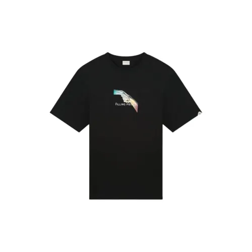 Filling Pieces T-Shirts Men Black