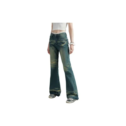 UNIFREE Jeans Women's Vintage Blue