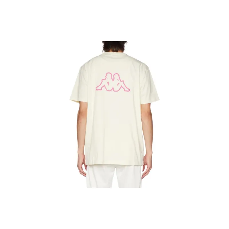 Kappa T-Shirts Men Beige-1