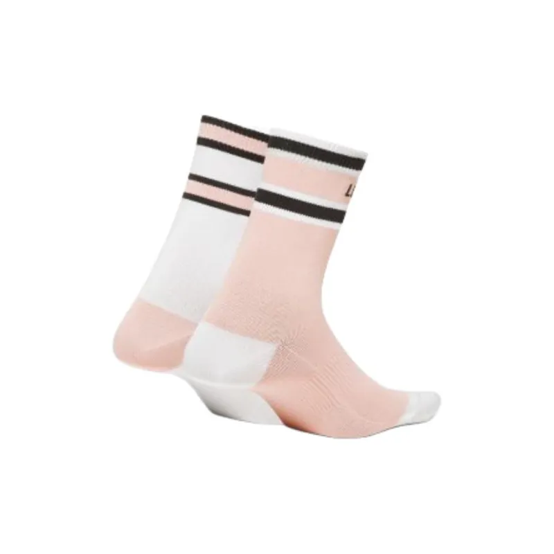 Lululemon Tale To Tell Ankle Socks No Silver Women's 2 Pack White / Misty Pink / Graphite Gray-0