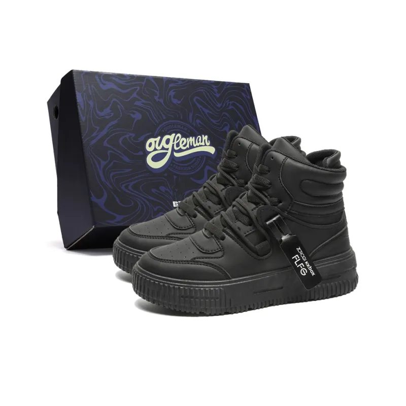 OUGLEMEN High-Top Casual Shoes Unisex-6