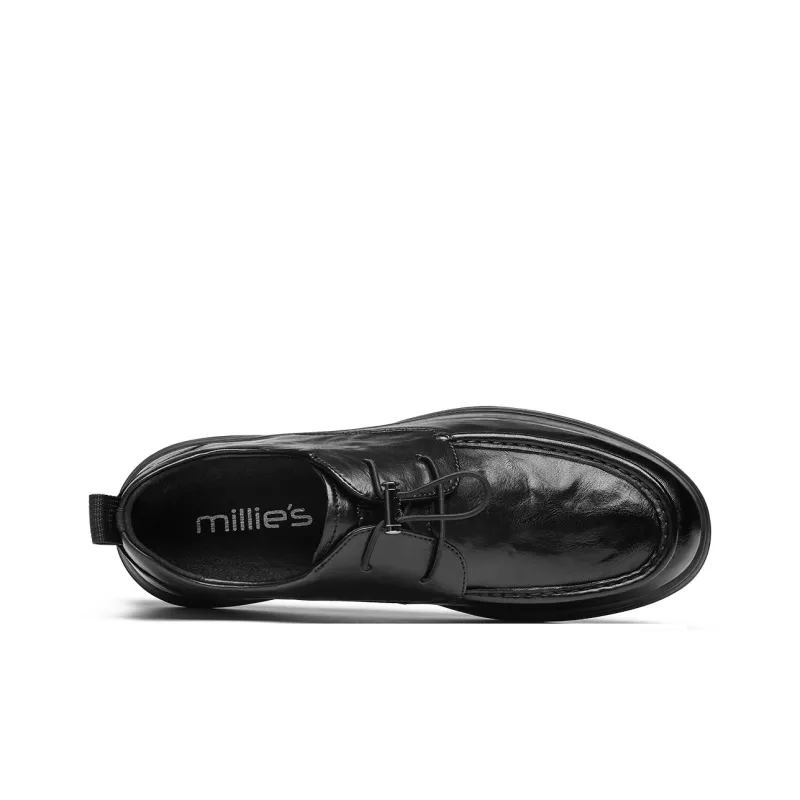 MILLIE'S Business Casual Shoes Men's Black-4