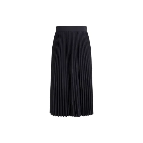 Tommy Hilfiger Casual Long Skirts Women's Navy Blue