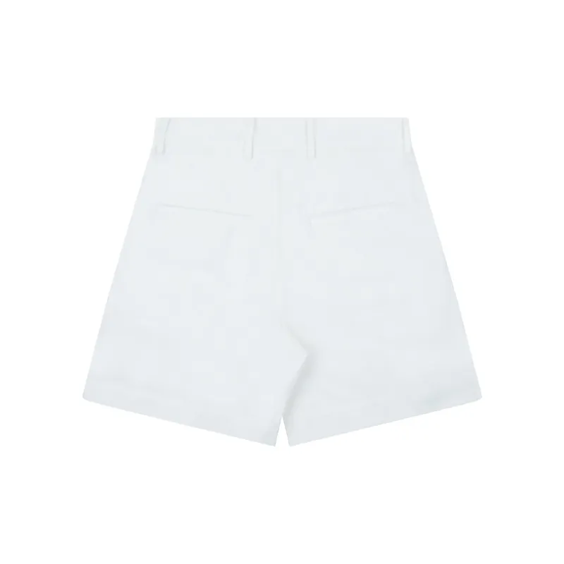 FAIRFAFO Casual Shorts Women's White-1