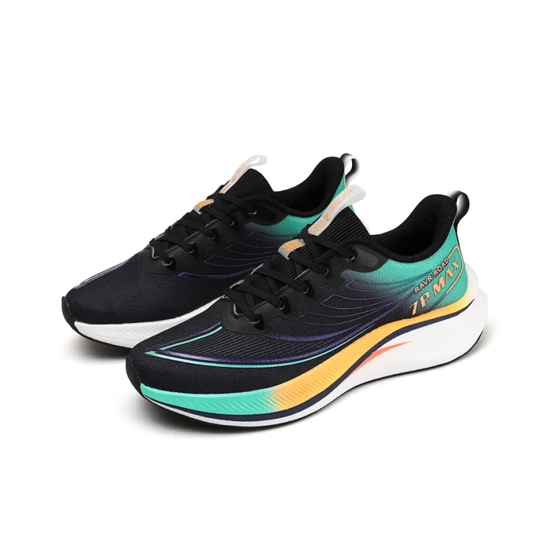 HERR TIGER Shock Absorbing, Non Slip, Wear Resistant, Breathable And Lightweight Running Shoes Unisex Multicolor-30