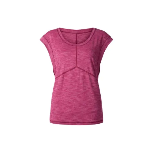 Lululemon T-Shirts Women's Rose Red