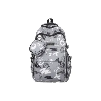 Dusen Kangaroo Nylon Backpack Regular Unisex Black/Gray/Red/Blue/Royal Blue
