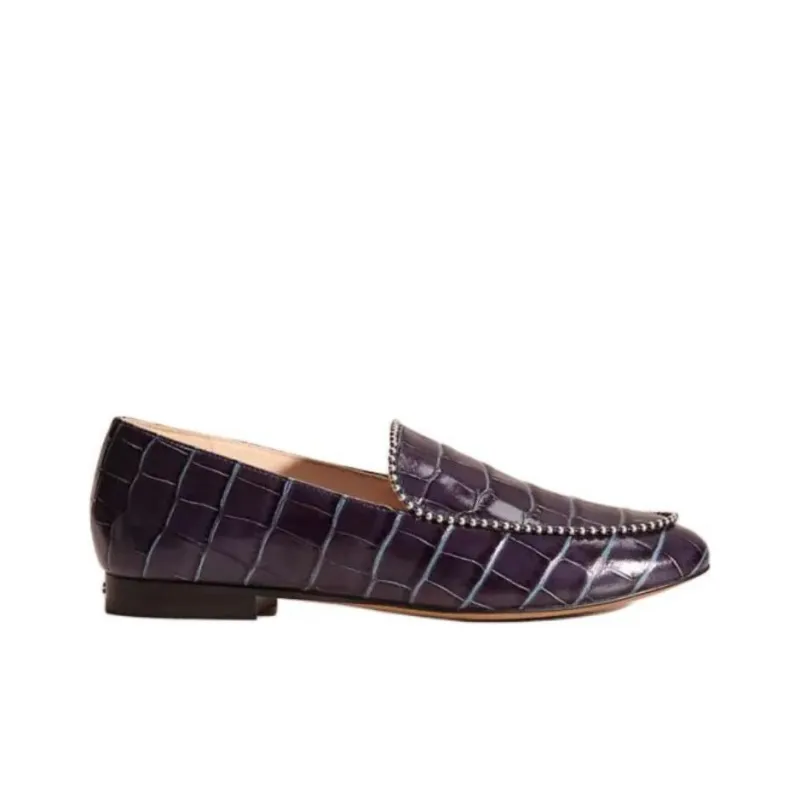 COACH Restored Loafers Women's Blue-1