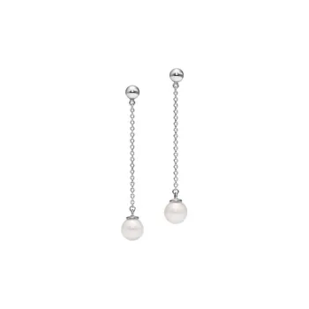 TIFFANY & CO. Sterling Silver Earrings Women's Silver