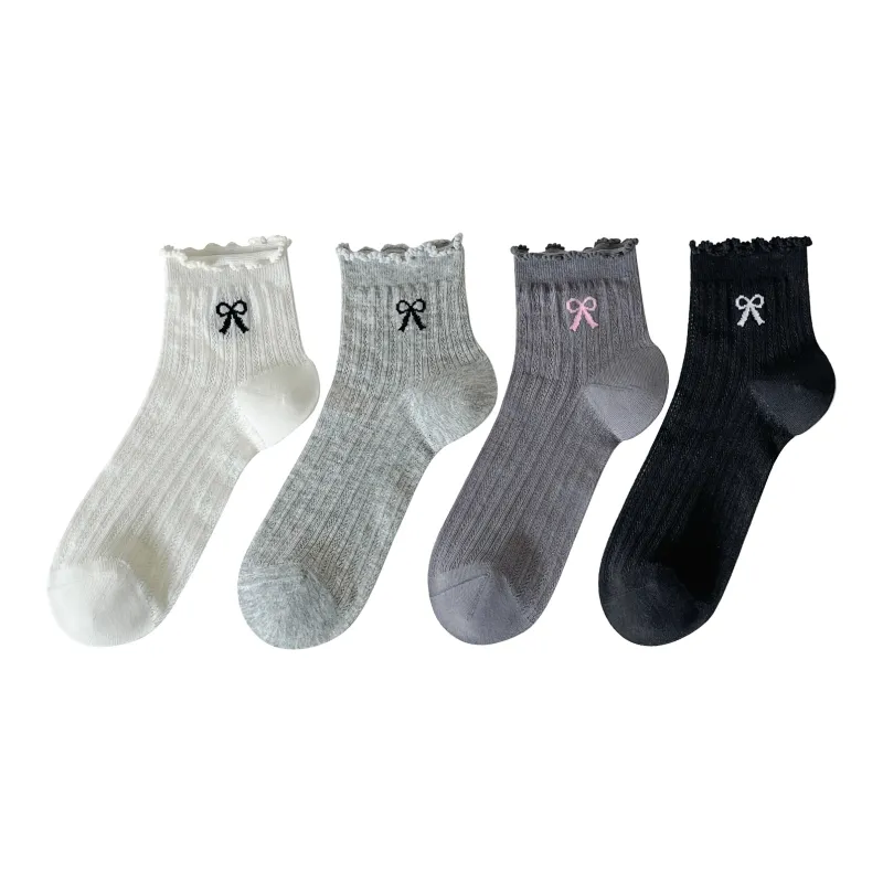 XXLLG Ankle Socks Women's 4 Pack-7