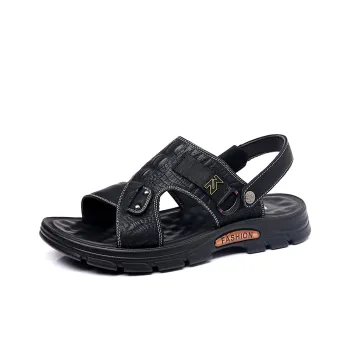 Bindu Beach Sandals Men Black/Brown