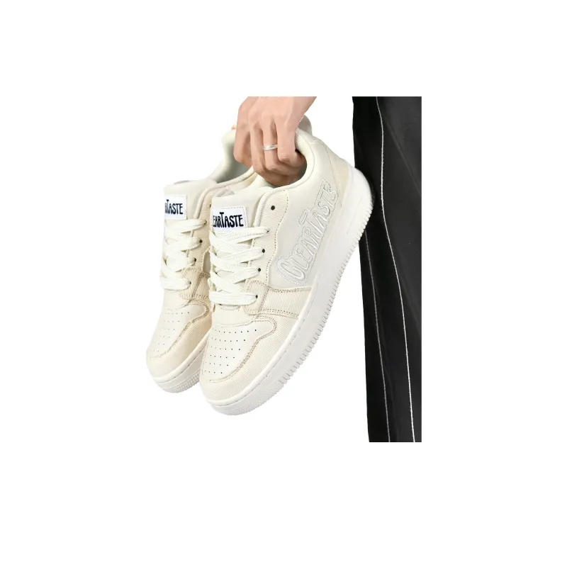 CLEARTASTE Shock Absorbers With Abrasion Resistant And Slip Resistant Properties Low Top Skateboard Shoes Unisex-12