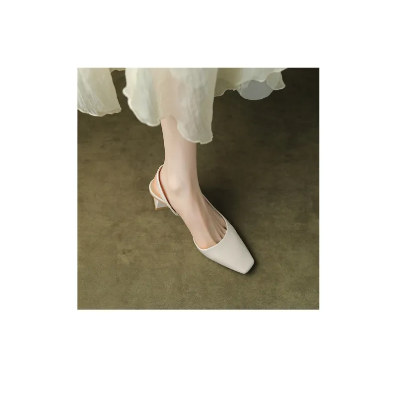 Beijiani Chunky Heel High Heels 3cm Women's-11
