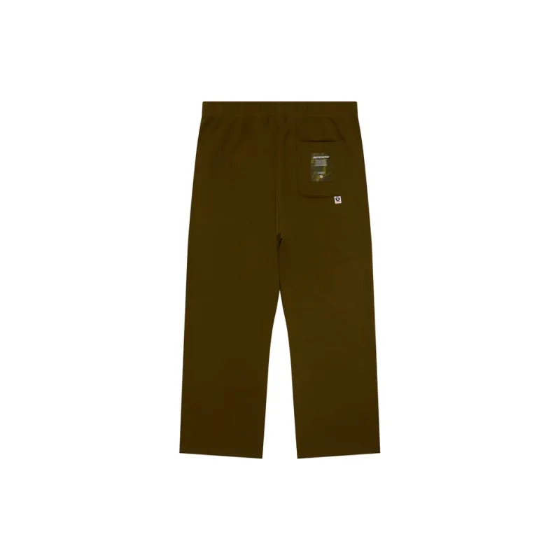 Aape Logo patch Straight Track Pants-3
