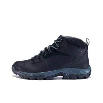 Columbia Newton Ridge Plus 2 Anti Slip Wear Resistant Mid Top Hiking Shoes Men's Black