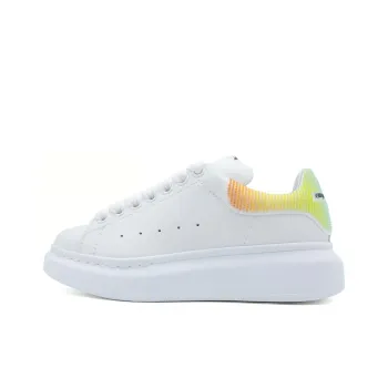 Alexander McQueen Larry Oversized Low Top Sneakers 'White Multi' Women's