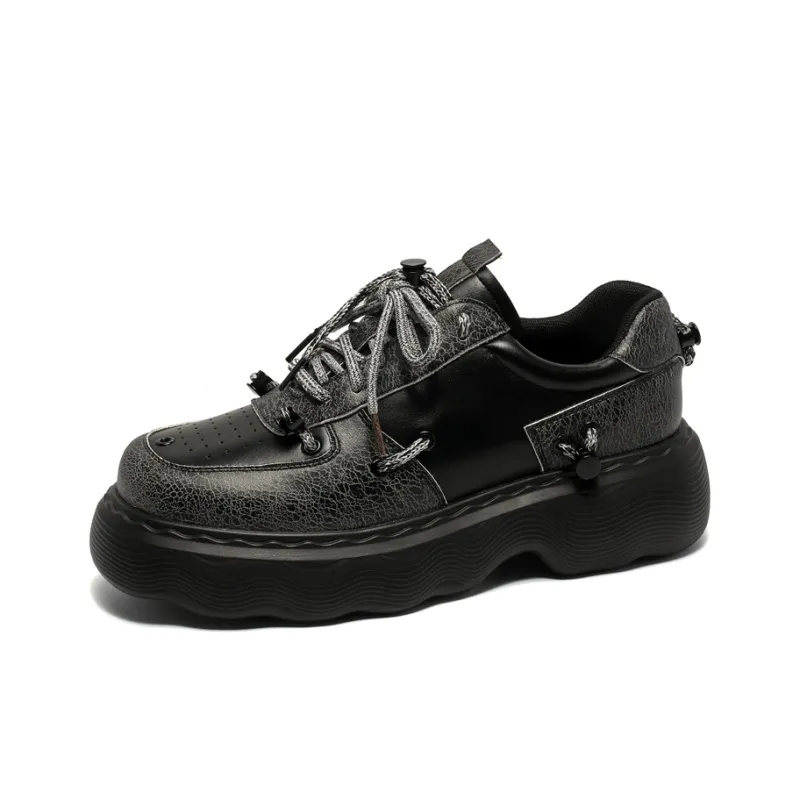 Chi Wolf Casual Shoes Men's Black-1