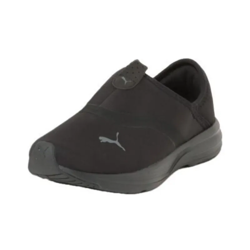 PUMA Comet Anti Slip Wear Resistant Low Top Casual Shoes Unisex Black-1