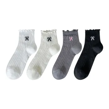 XXLLG Ankle Socks Women's 4 Pack