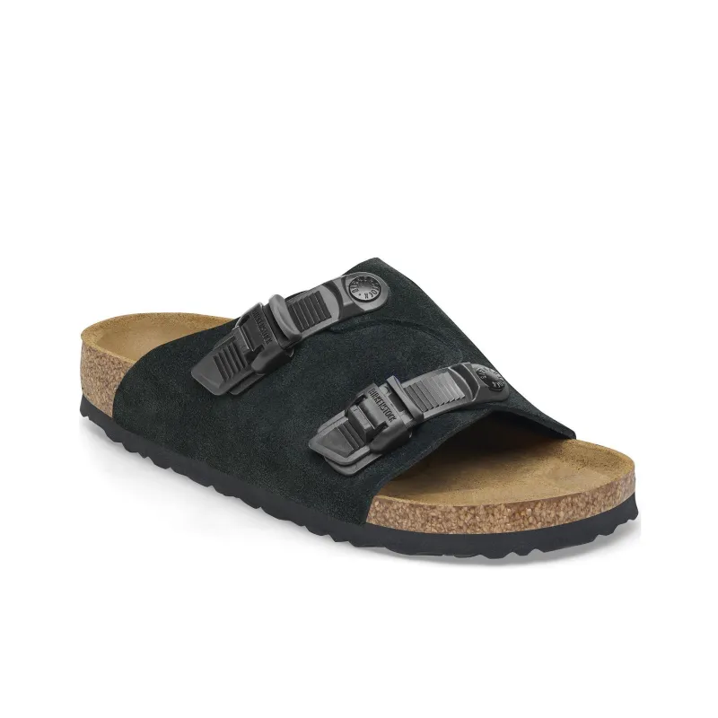 Birkenstock Abrasion Resistant Slide Slippers Unisex Black-1