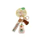 Capybara Glow Keychain-Ecru