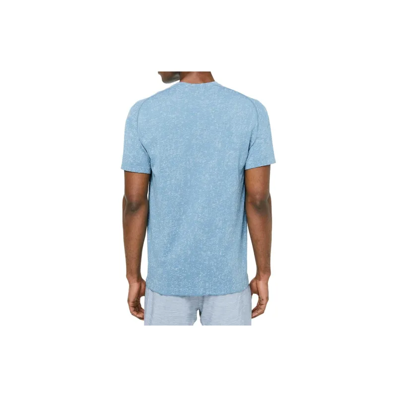 Lululemon Metal Vent Tech T-Shirt Men's Navy Blue/White-1