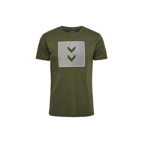 Hummel T-Shirts Men Dark Green