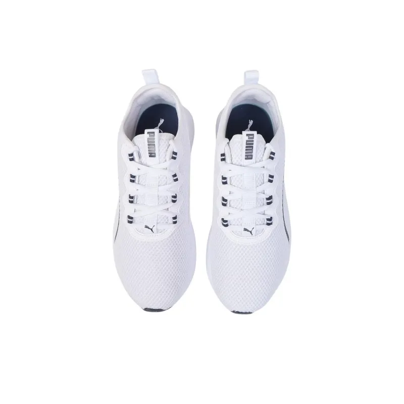 PUMA Soft Ride Cruise 2 Wear resistant And Lightweight Low Top Casual Shoes Men's White Blue-3