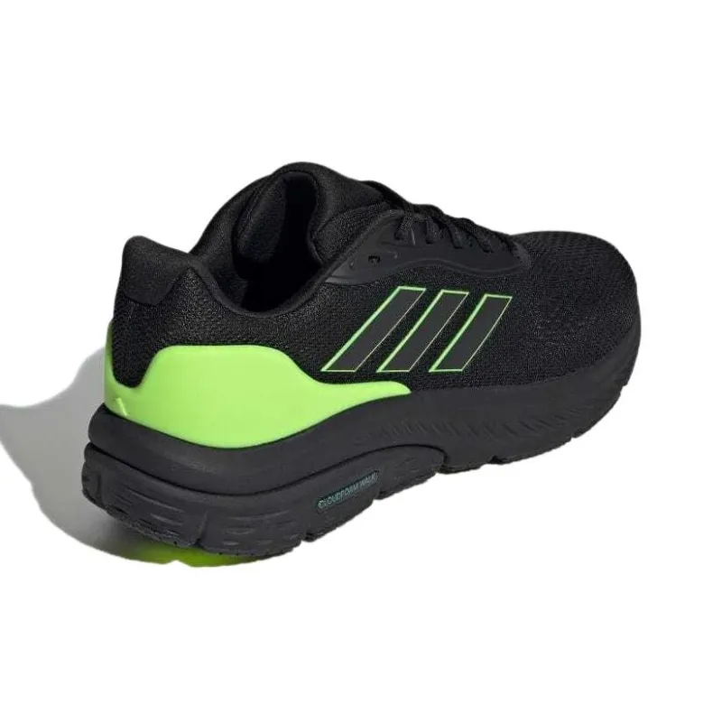 Adidas Cloudfoam Anti Slip Wear Resistant Low Top Casual Shoes Men's Black-3