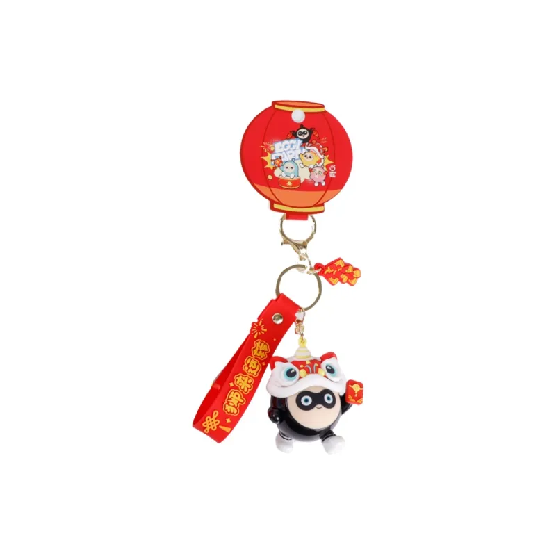 Chaodou Bear PVC Keychains Unisex-4