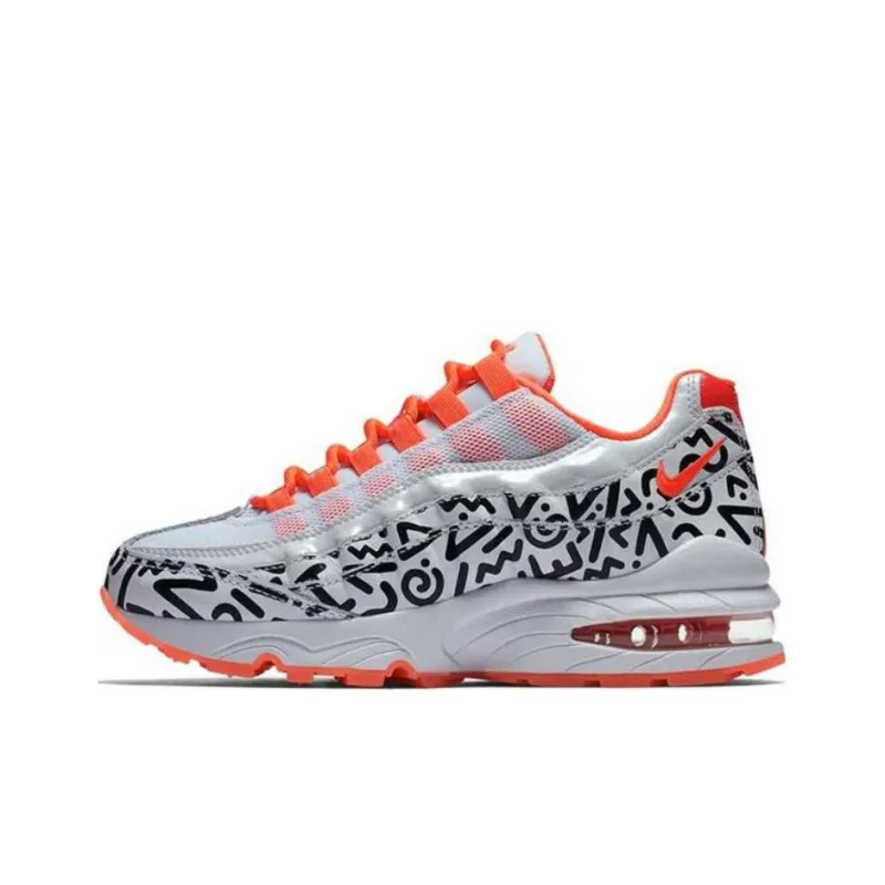 Nike Air Max 95 White Black Crimson GS-5