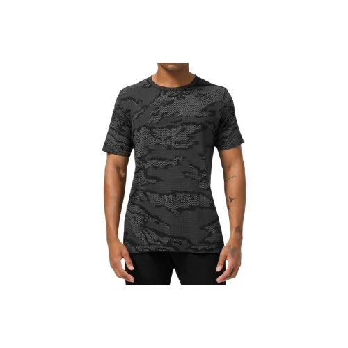 Lululemon T-Shirts Men Camo/Silver Droplet/Black