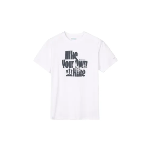 Columbia T-Shirts Men White