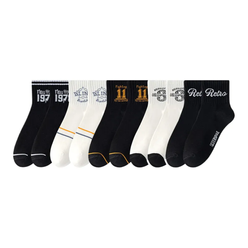 Lan Miao Ankle Socks Men's 10 Pack-0