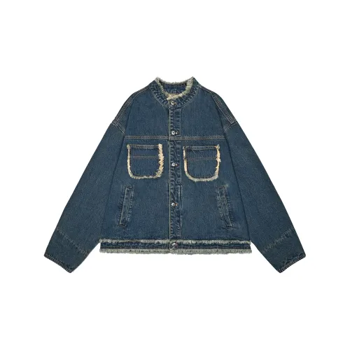 Saotome Denim Jackets Women's Washed Blue