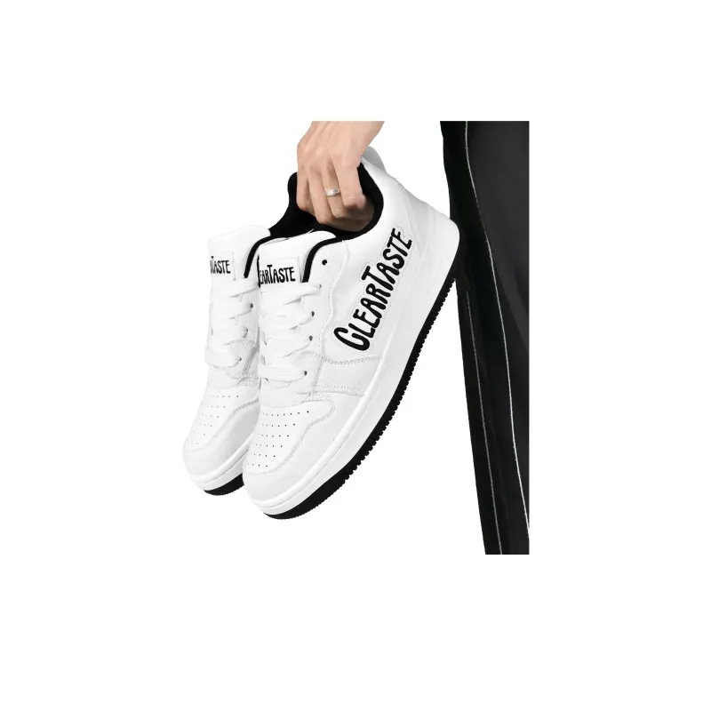 CLEARTASTE Shock Absorbers With Abrasion Resistant And Slip Resistant Properties Low Top Skateboard Shoes Unisex-4