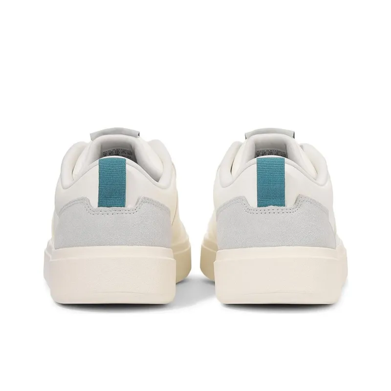Adidas Cloudfoam Cushioning, Wear Resistant Low Top Skateboard Shoes Men's White-4