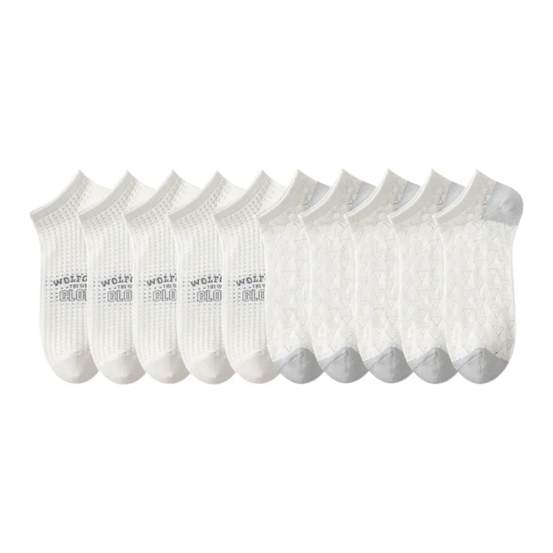 Lan Miao Ankle Socks Men's 10 Pack-9