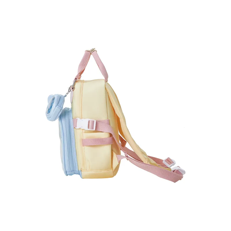 Miffy Fabric With PVC Backpack Regular Women's Yellow/White-3