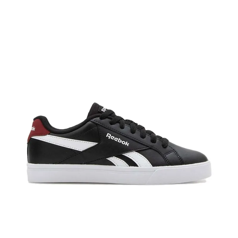 Reebok Royal Complete Anti Slip Wear Resistant Low Top Skateboard Shoes Unisex Black-1